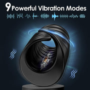 Masturbator Penis Training Vibrator 9 Modes with APP Control