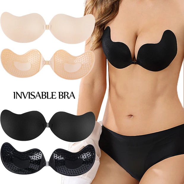 Invisible Push Up Backless Bra